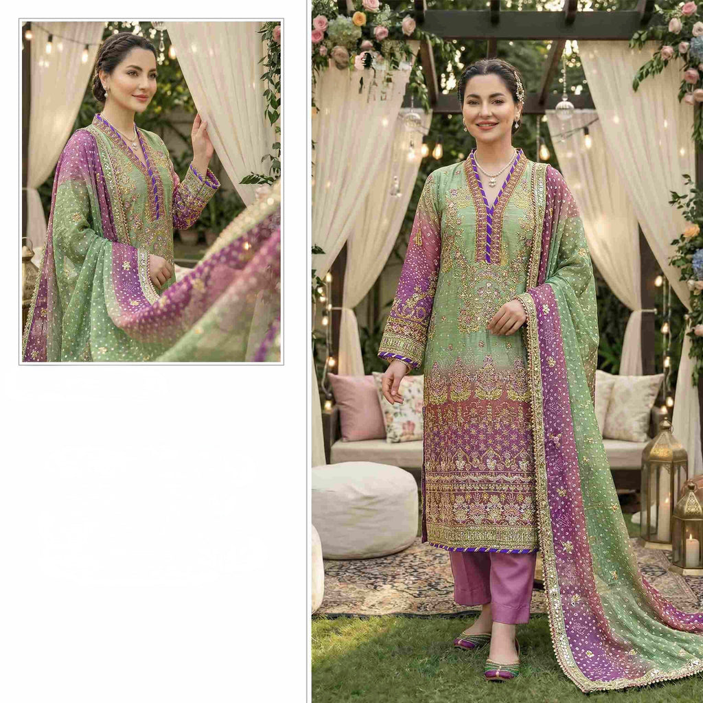 CHIFFON BANDHANI PRINTS