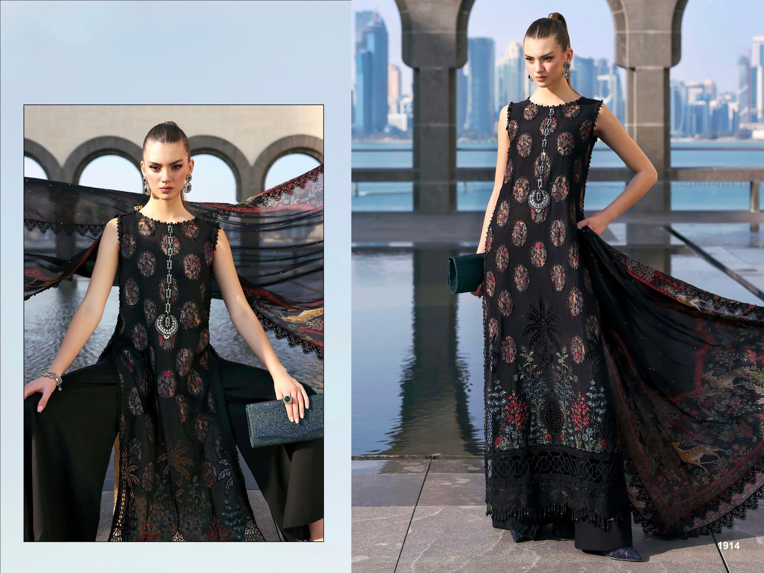 Maria b premium embroidered-4
